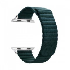 Ремінець ArmorStandart Apple Leather Loop Band for Apple Watch 38mm/40mm Forest Green