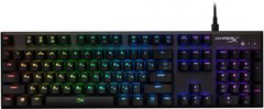 Клавіатура Kingston HyperX Alloy FPS RGB Kailh Silver Speed Black (HX-KB1SS2-RU)