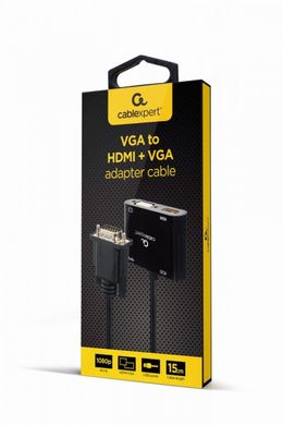 Адаптер Cablexpert A-VGA-HDMI-02