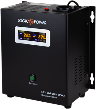 Источник бесперебойного питания LogicPower LPY-W-PSW-500VA + (350Вт) 5A / 10A с правильной синусоидой 12В (LP4142)