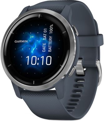 Смарт-часы Garmin Venu 2 Blue Granite + Passivated (010-02430-10)