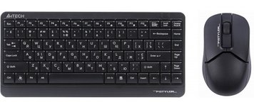Комплект (клавиатура, мышка) A4Tech Fstyler FG1112 Black