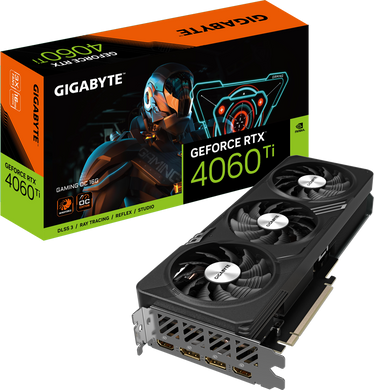 Відеокарта Gigabyte GeForce RTX­­ 4060 Ti GAMING OC 16G (GV-N406TGAMING OC-16GD)