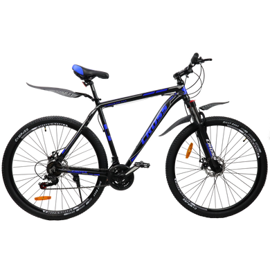 Велосипед Cross Hunter 27.5" 20" чорний-синій (27CJA-001160)