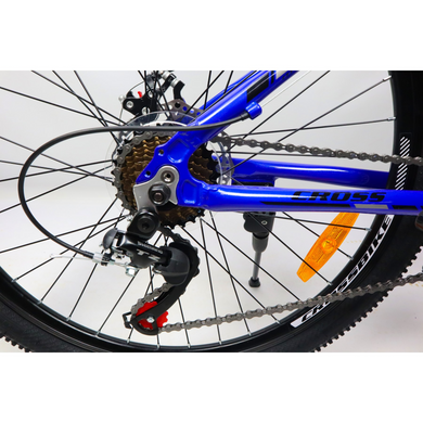 Велосипед Cross Hunter 27.5" 20" чорний-синій (27CJA-001160)
