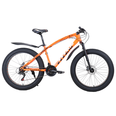 Велосипед Titan Jaguar 2021 alloy 26" 19" неоновий помаранчевий (264TWFT21-003635)