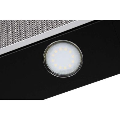 Витяжка вбудовувана Ventolux GARDA 60 BK (750) SMD LED
