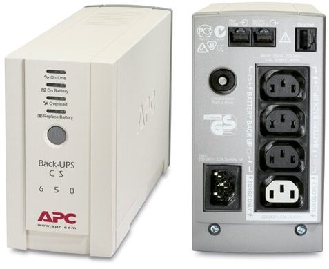 Джерело безперебійного живлення APC Back-UPS CS 650VA (BK650EI)