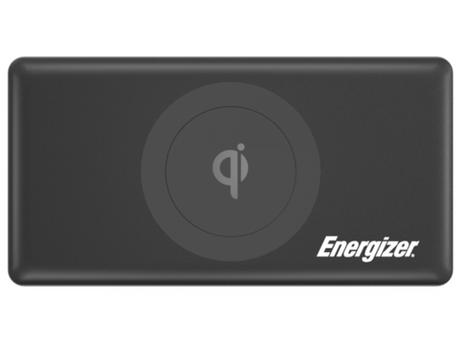 Універсальна мобільна батарея ENERGIZER QE10000CQ-10000mAh Qi wireless TYPE-C QC3.0 Black (QE10000CQ)