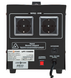 Стабилизатор напряжения LogicPower LPT-2500RD, 2 x евро, LCD (LP4438)