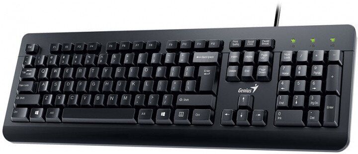 Комплект (клавиатура, мышь) Genius KM-160 UKR (31330001419) USB Black