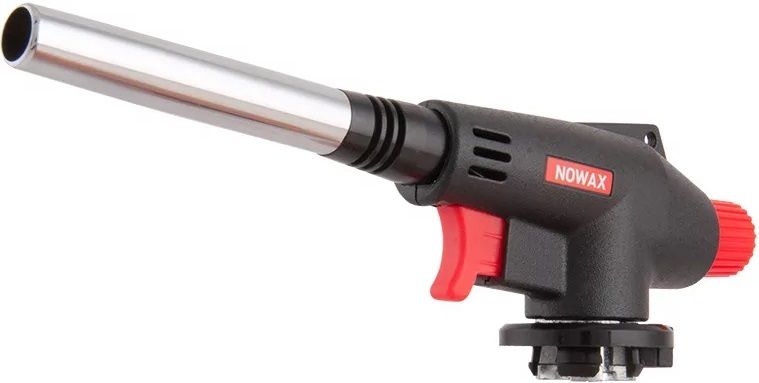Газовий пальник з п'єзопідпалом Nowax сопло: 13.6 мм довж-74 мм (NX12330)