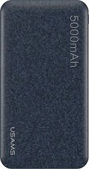 Універсальна мобільна батарея Usams US-CD20 Power Bank 5000 mah Mosaic Series Blue