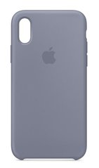 Чехол Original Silicone Case для Apple iPhone XR Lavender Gray (ARM53232)