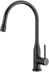 Змішувач для кухонної мийки Asignatura Delicate чорний 80548602