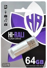 Флешка Hi-Rali 64GB Corsair Series Silver (HI-64GBCORSL)