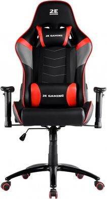 Комп'ютерне крісло для геймера 2E Bushido black/red (2E-GC-BUS-BKRD)