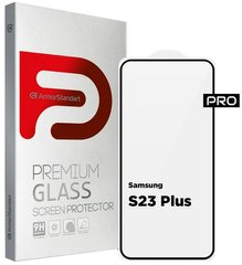 Захисне скло ArmorStandart Pro для Samsung S23 Plus Black (ARM65472)
