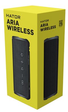 Портативна акустика HATOR Aria Wireless (HTA-201) Phantom Black