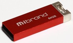 Флешка Mibrand USB 2.0 Chameleon 64Gb Red (MI2.0/CH64U6R)