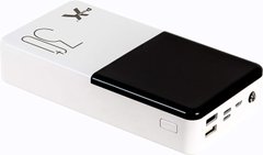 Універсальна мобільна батарея PowerX Q500 30000mAh LCD Screen White