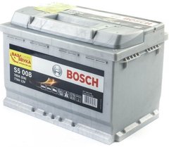 Автомобильный аккумулятор Bosch 77А 0092S50080