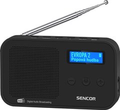 Радіоприймач Sencor SRD 7200 Black (35056378)