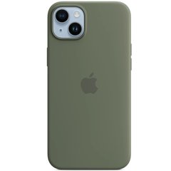 Чехол Apple для iPhone 14 Plus Silicone Case with MagSafe Olive (MQUD3)