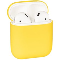 Чохол Silicon Case AirPods Yellow