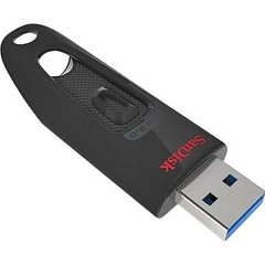 Флешка SanDisk USB 3.0 Ultra 16Gb Black (SDCZ48-016G-U46)