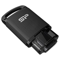 Флешка SiliconPower USB 3.1 Mobile C10 Type-C 32Gb Black (SP032GBUC3C10V1K)