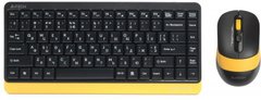 Комплект (клавиатура, мышь) беспроводной A4Tech Fstyler FG1110 Bumblebee