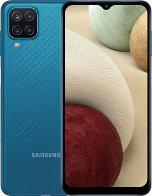 Смартфон Samsung Galaxy A12 3/32GB Blue (SM-A125FZBUSEK)