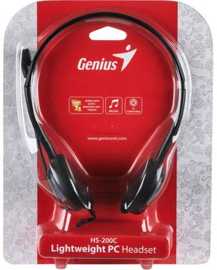 Навушники Genius HS-200C Black