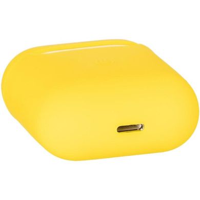 Чохол Silicon Case AirPods Yellow