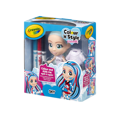 Набор для творчества Crayola Colour n Style Стильные девушки Скай (918938.005)