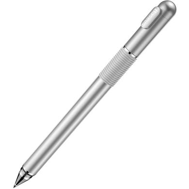 Ручка-стилус Baseus Golden Cudgel Capacitive Stylus Pen 2in1 Silver