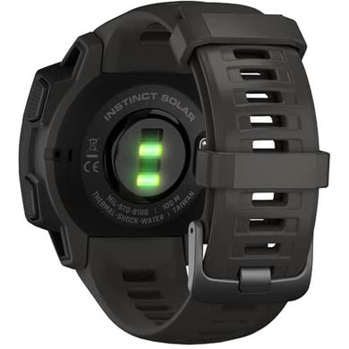 Смарт-годинник Garmin Instinct Solar Graphite (010-02293-00/10)