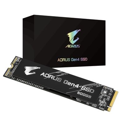 SSD-накопичувач M.2 AORUS 500GB NVMe PCIe 4.0 4x 2280GP-AG4500G