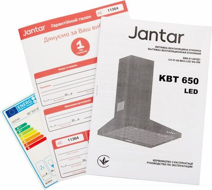 Вытяжка Jantar KBT 650 Led 60 WH