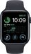 Apple Watch SE 2 GPS 44mm Midnight Aluminium Case with Midnight Sport Band - Regular (MNK03)