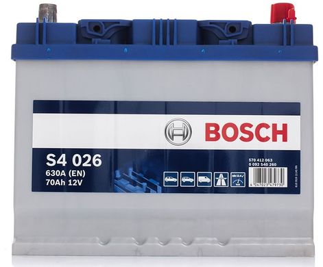 Автомобільний акумулятор Bosch 70А 0092S40260