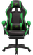 Комп'ютерне крісло для геймера GT Racer X-2323 Black/Green