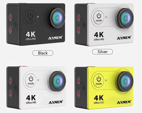 Екшн камера AXNEN H9 4K silver