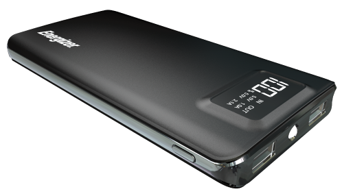 Універсальна мобільна батарея ENERGIZER UE10018-10000 mAh Li-pol with LCD Black (UE10018)