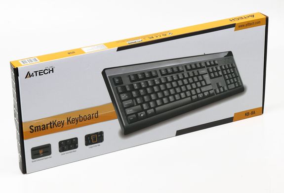 Клавиатура A4tech KB-8A USB Black