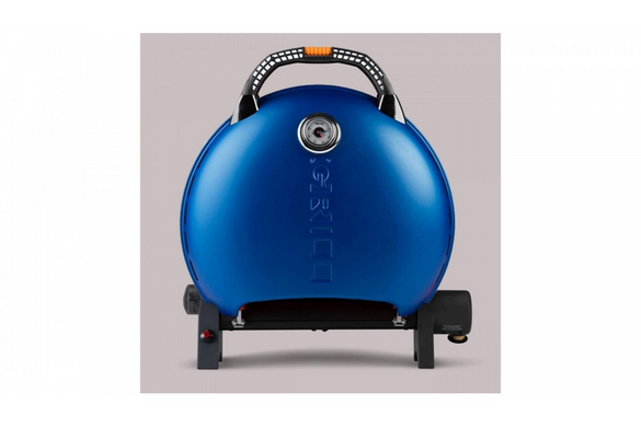 Портативный переносной газовый гриль O-GRILL 600T Blue + шланг