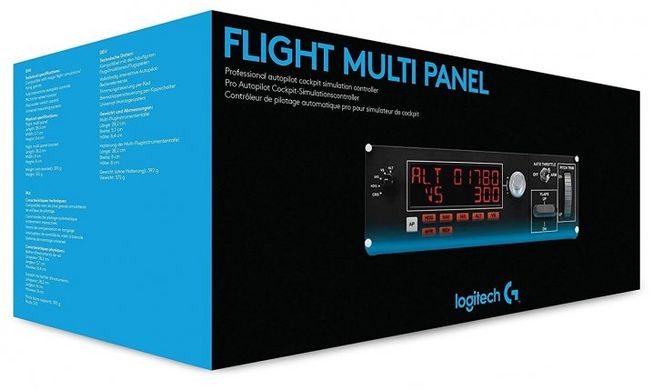 Панель приладів Logitech G Saitek Pro Flight Multi Panel (L945-000009)