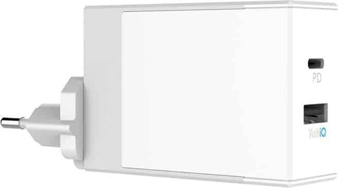Зарядний пристрій Tronsmart W2DC USB Power Delivery Wall Charger White