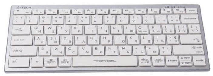 Клавіатура A4Tech Fstyler FX-51 White